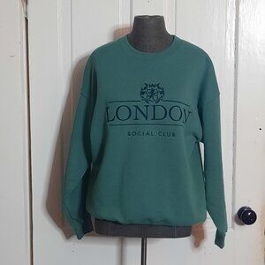 NWT State of Mine LONDON Sage SuperSoft Warm Thick Crewneck Pullover Sweatshirt